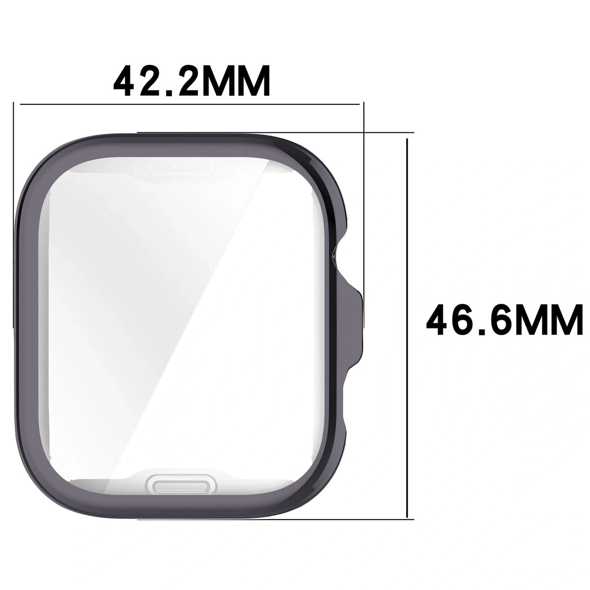 Kryt Bizon Case Watch Felipe Huawei Watch Fit 4 Pro grey