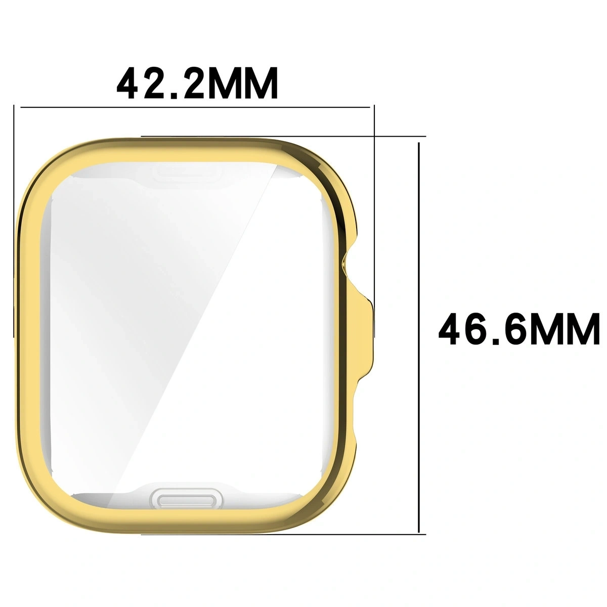 Kryt Bizon Case Watch Felipe Huawei Watch Fit 4 Pro gold