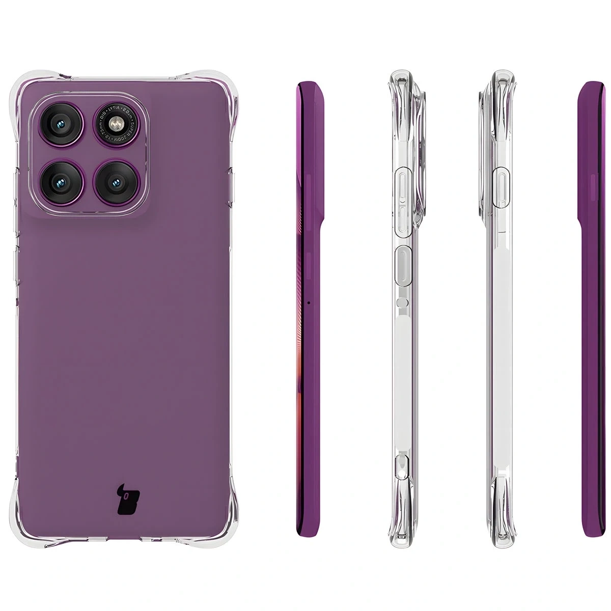Kryt Bizon Case Salpa Motorola Edge 60 Pro clear