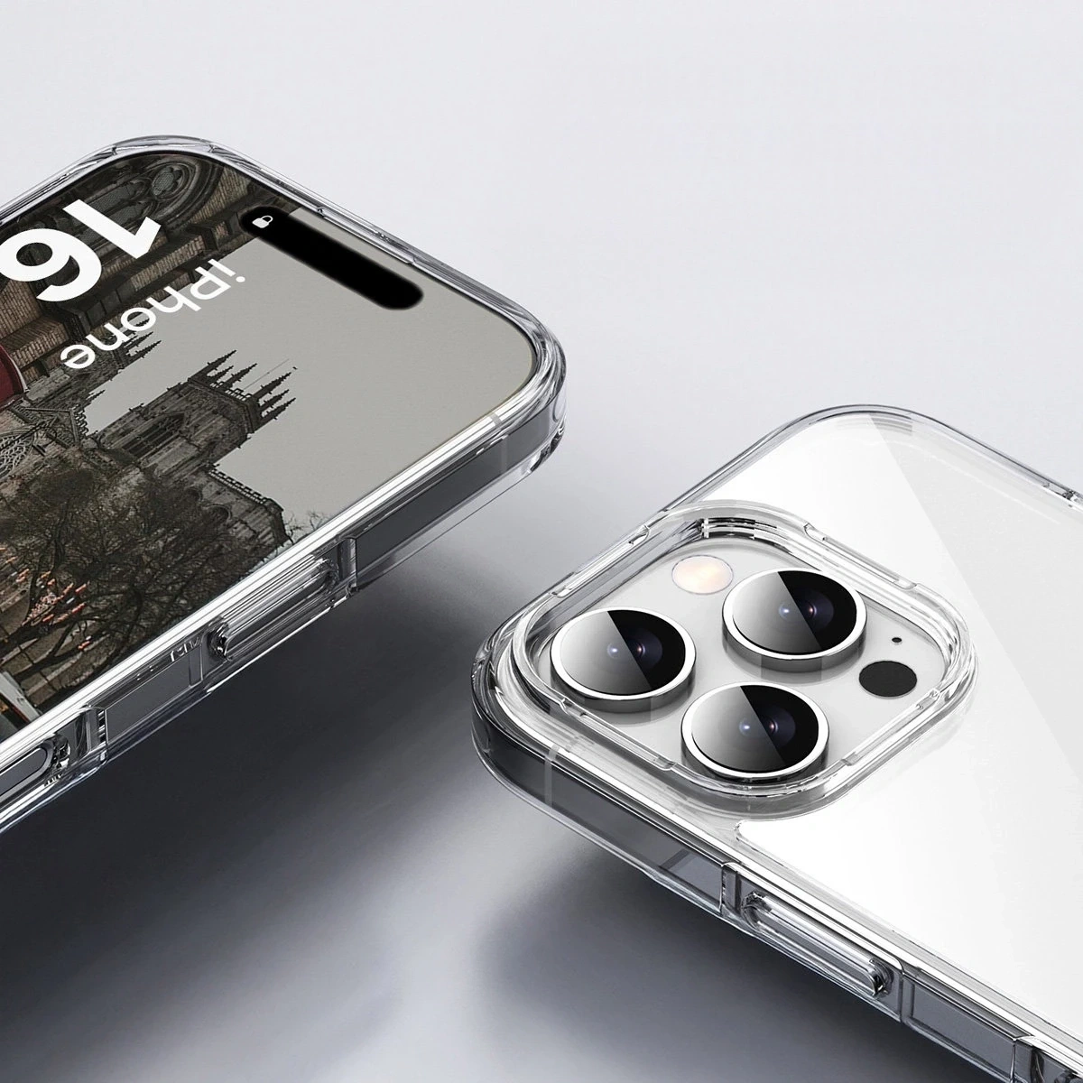 Kryt Bizon Case Halo Apple iPhone 16 Pro clear