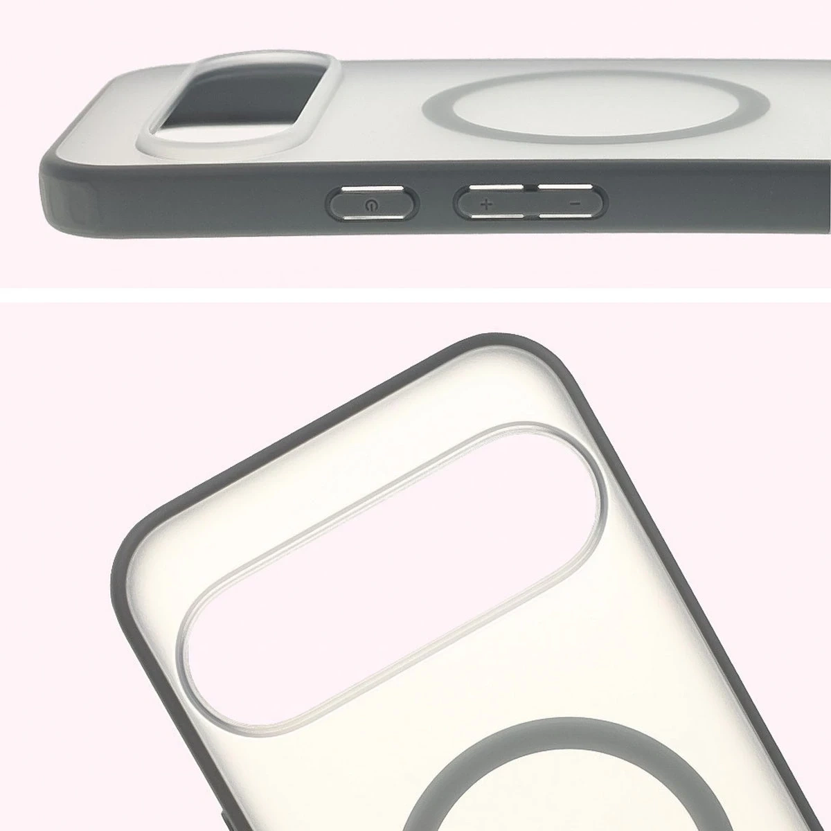 Kryt Bizon Case MatteO Magnetic Pixel 10 Pro XL smoky gray