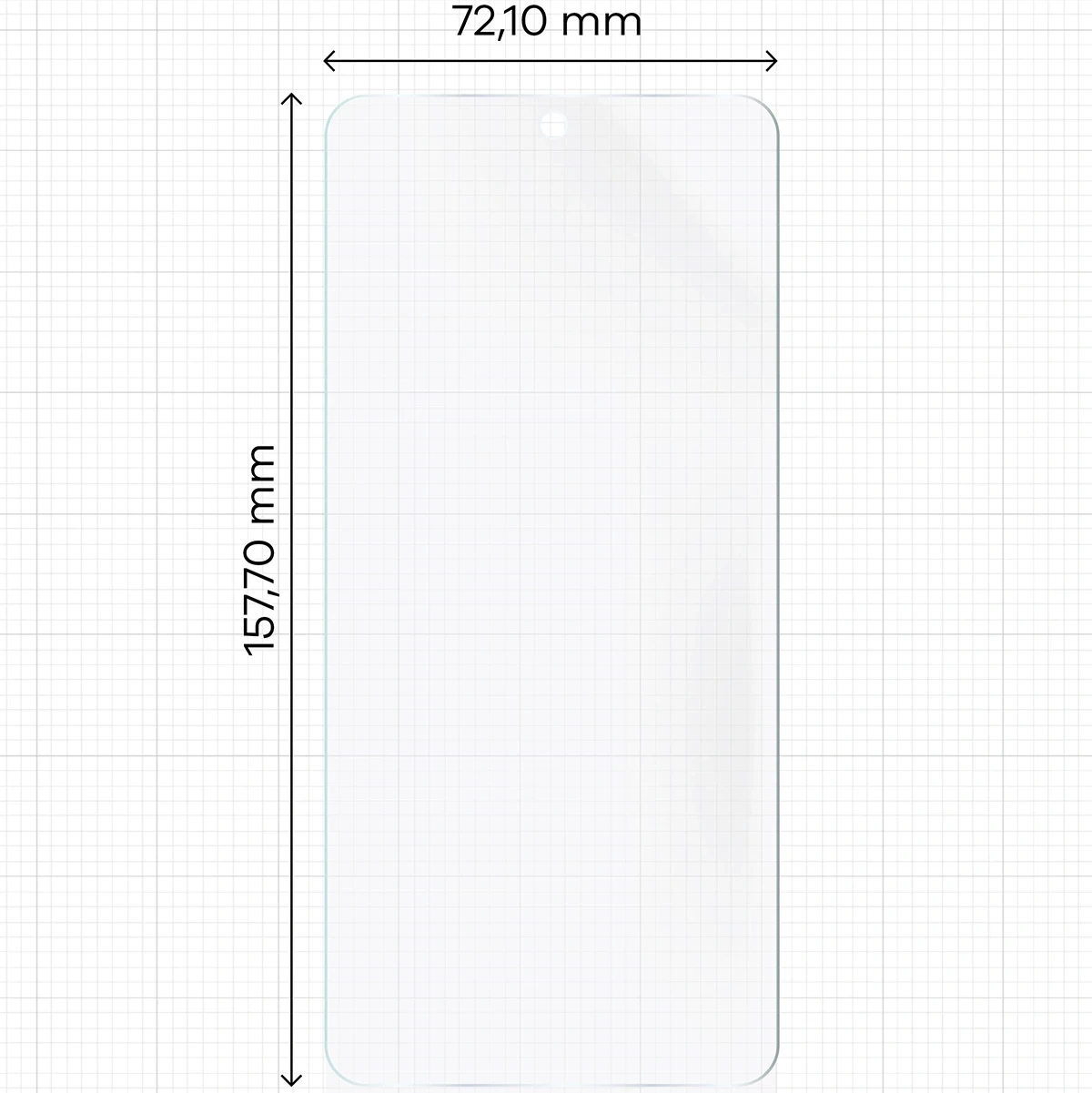 Ochranné sklo Bizon Glass Film Sun Realme GT 7 [2 PACK]