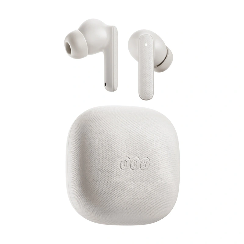 Sluchátka QCY Buds T43 TWS Wireless In-Ear  Bluetooth 5.3 White