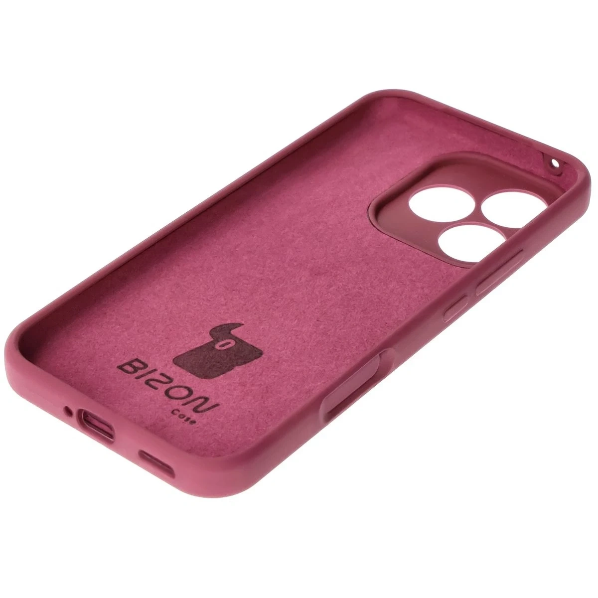 Kryt Bizon Soft Case Honor 400 Lite 5G dark purple