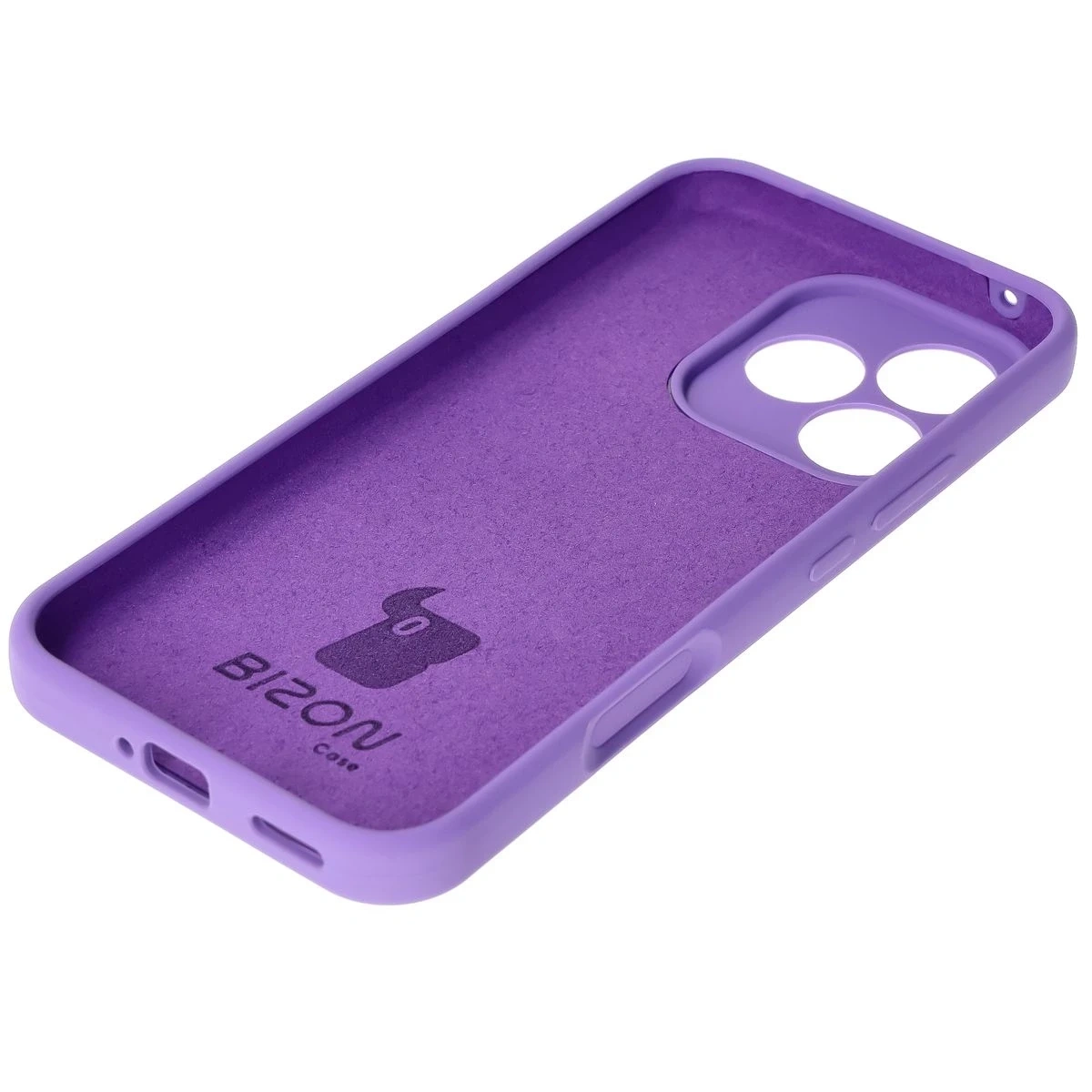 Kryt Bizon Soft Case Honor 400 Lite 5G purple