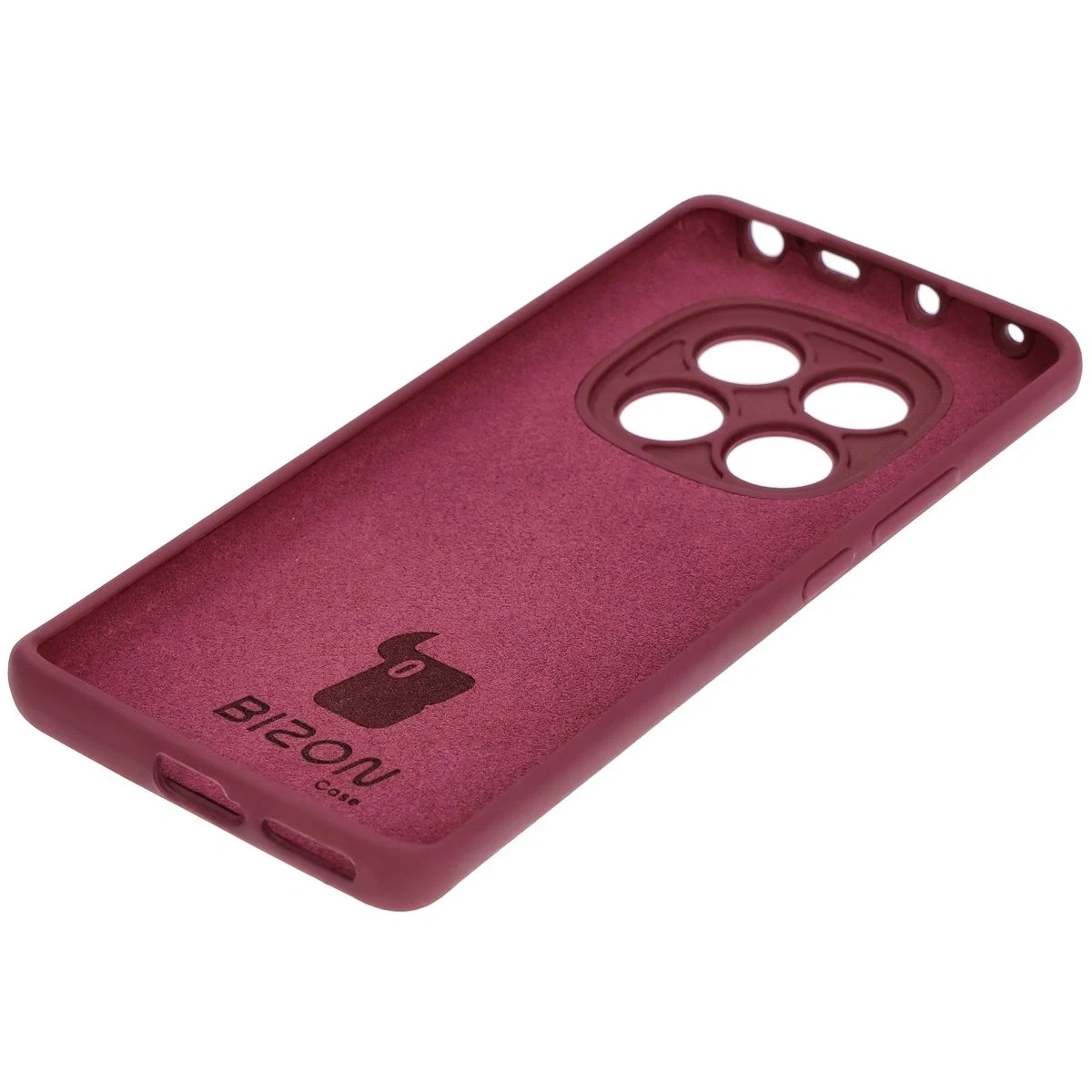 Kryt Bizon Soft Case Xiaomi Redmi Note 14 Pro 4G dark purple
