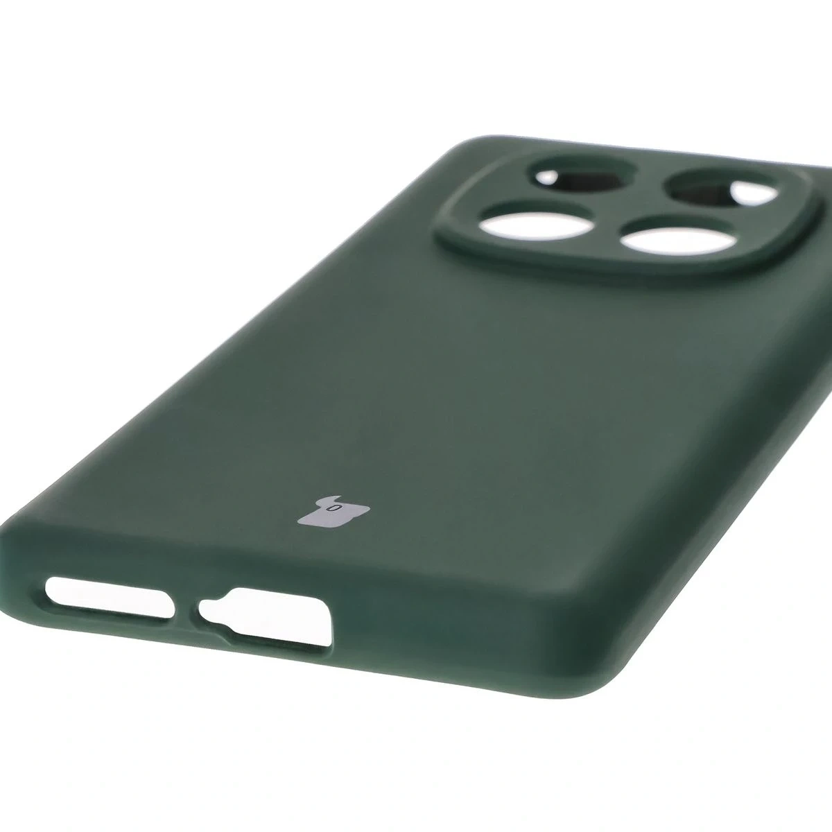 Kryt Bizon Soft Case Xiaomi Redmi Note 14 Pro 4G dark green