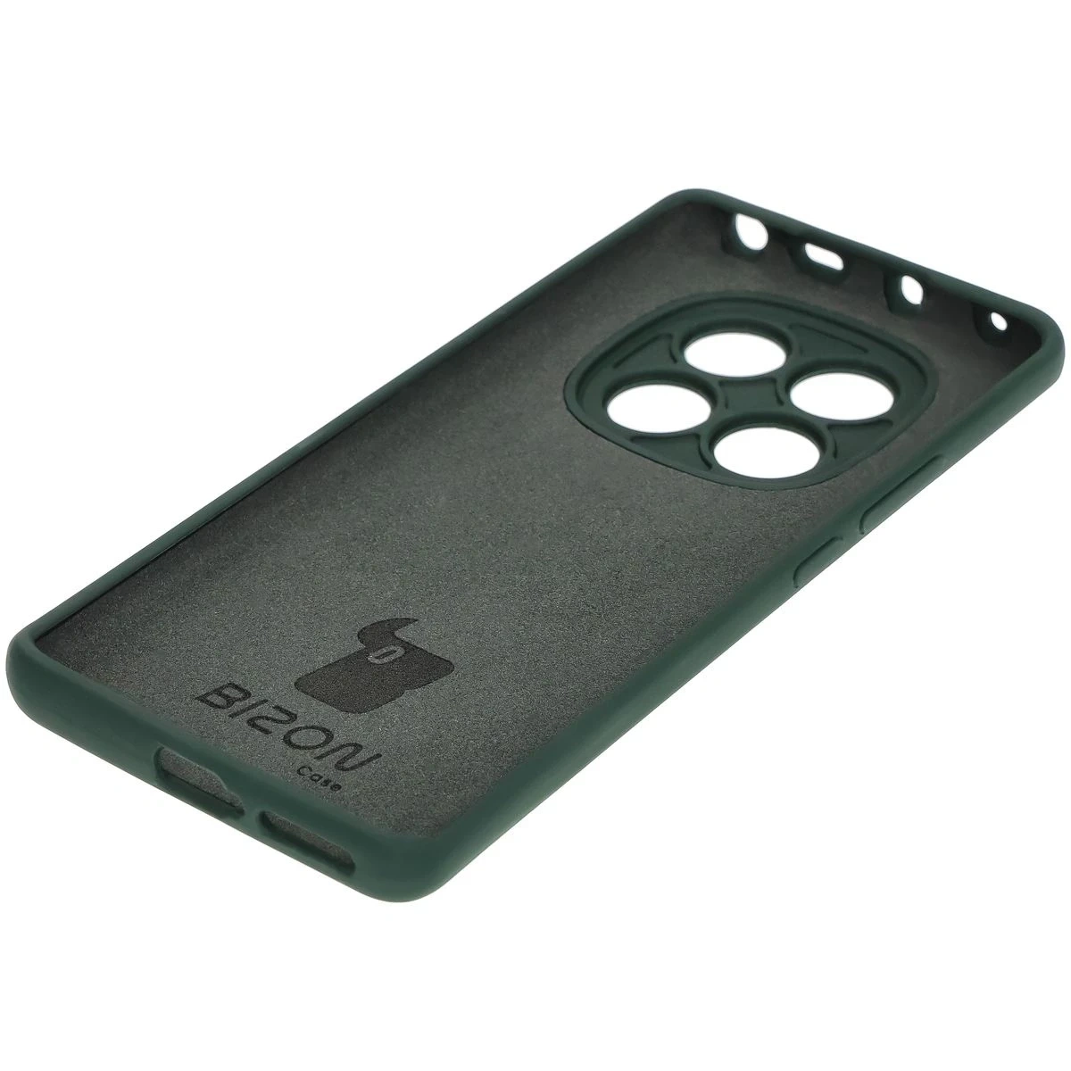 Kryt Bizon Soft Case Xiaomi Redmi Note 14 Pro 4G dark green