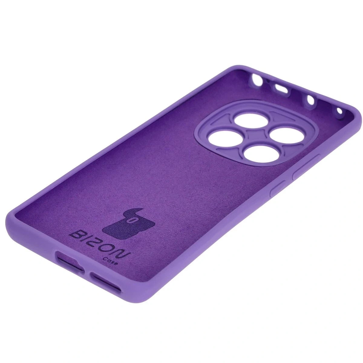 Kryt Bizon Soft Case Xiaomi Redmi Note 14 Pro 4G purple