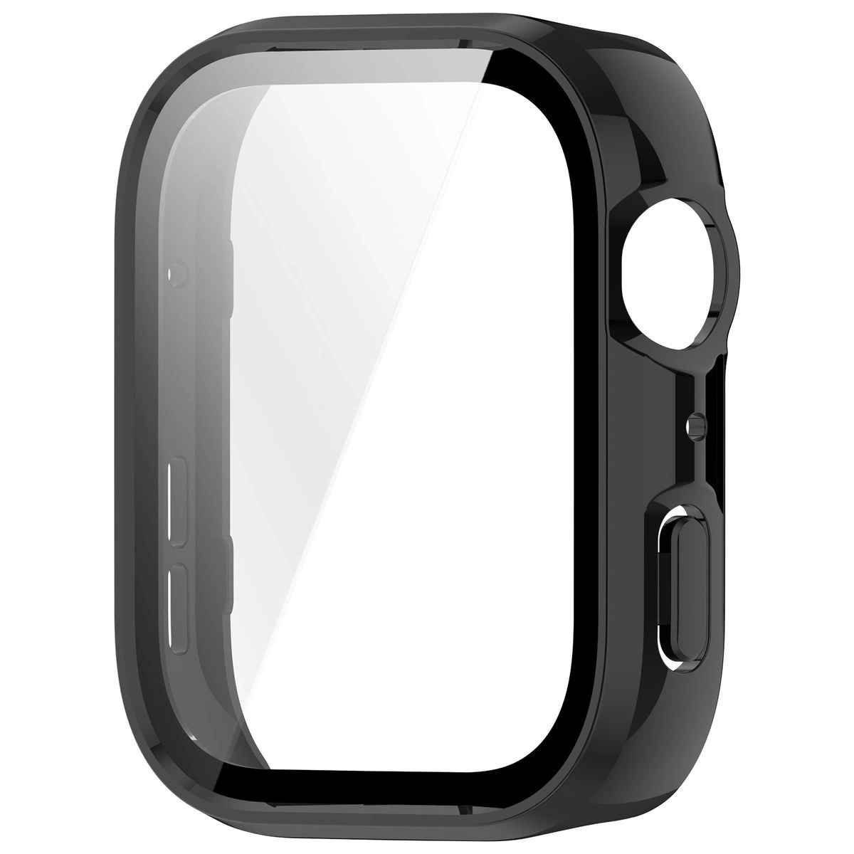 Kryt Bizon Case+Glass Watch Huawei Watch Fit 4 black