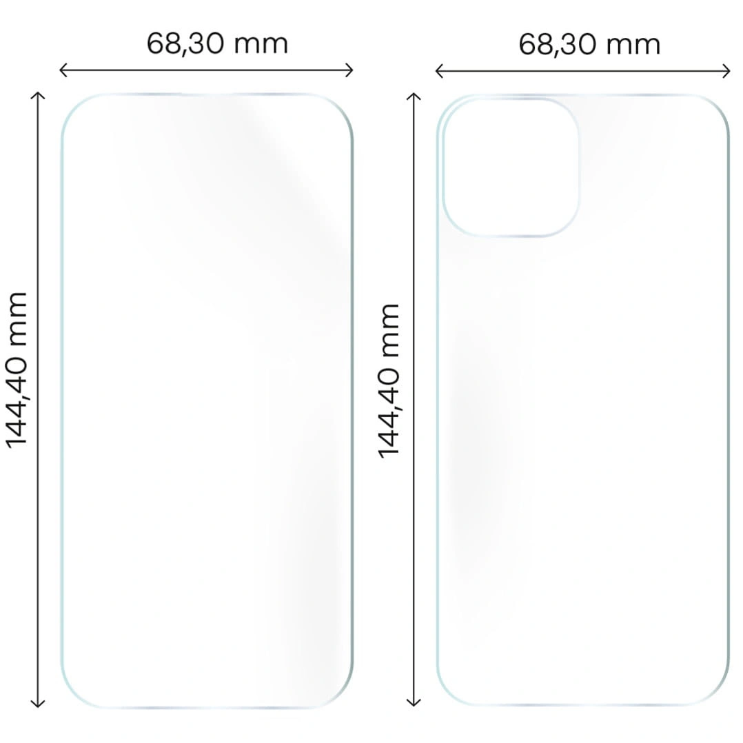 Ochranné sklo Bizon Glass Hydrogel Pack Apple iPhone 15