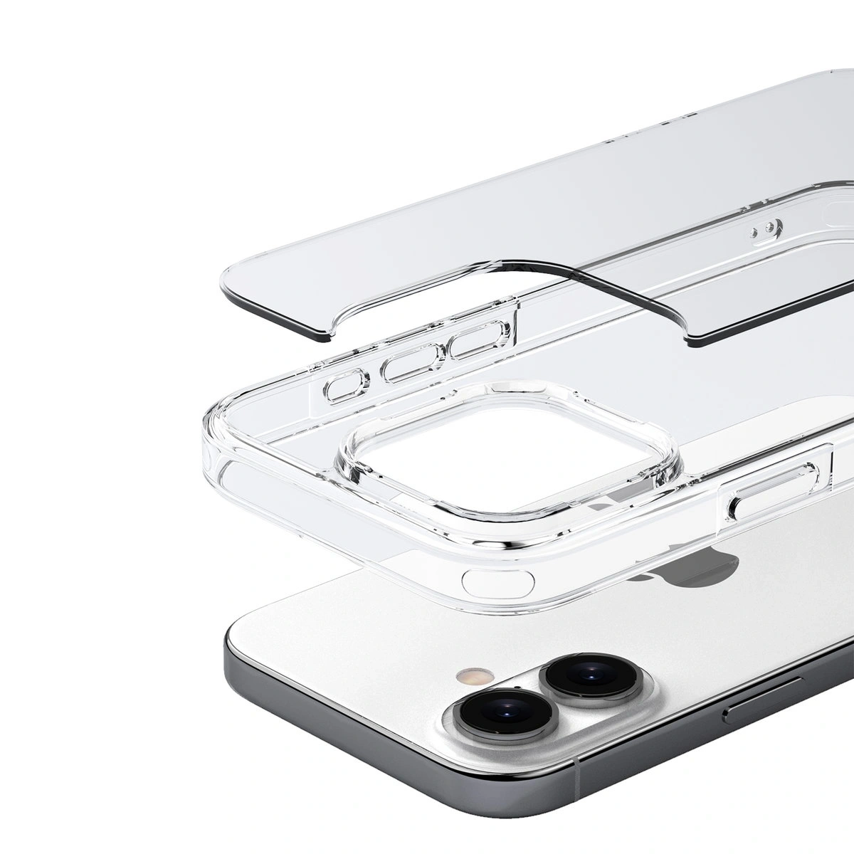 Kryt Bizon Case Halo Apple iPhone 16 Plus clear