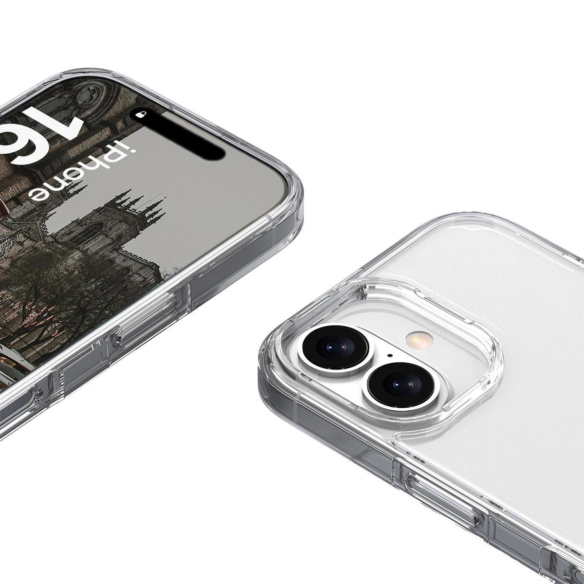 Kryt Bizon Case Halo Apple iPhone 16 Plus clear