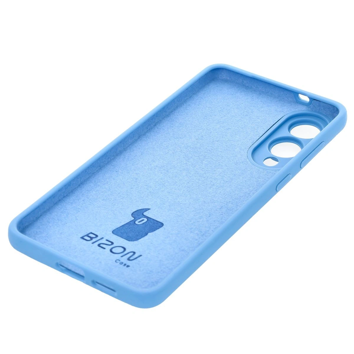 Kryt Bizon Soft Case Samsung Galaxy S25 Edge blue