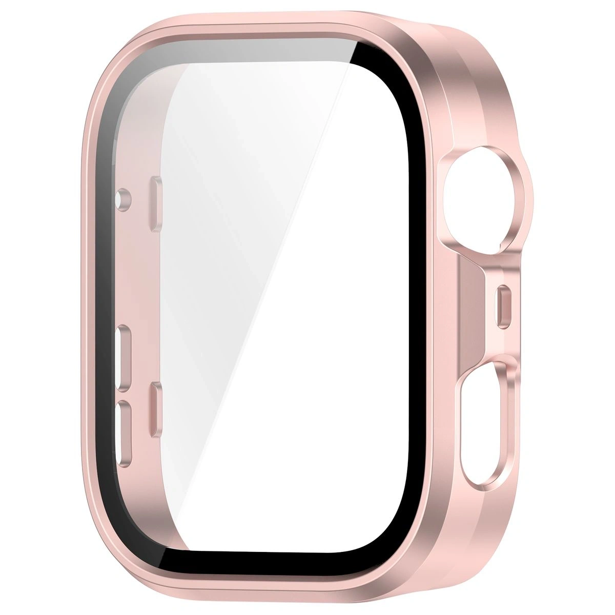 Kryt Bizon Case+Glass Watch Huawei Watch Fit 4 Pro satin pink