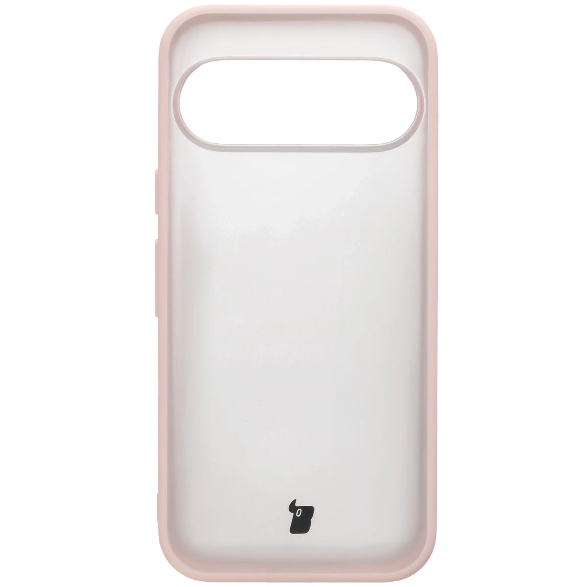 Kryt Bizon Case Angelo Google Pixel 10 / 10 Pro semi-transparent with a pink frame