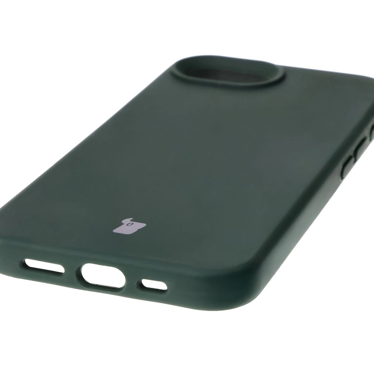 Kryt Bizon Soft Case Apple iPhone 17e / 16e dark green