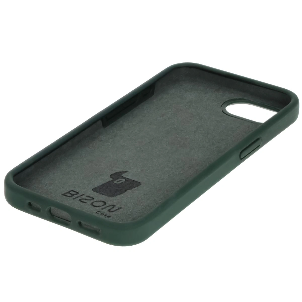 Kryt Bizon Soft Case Apple iPhone 17e / 16e dark green