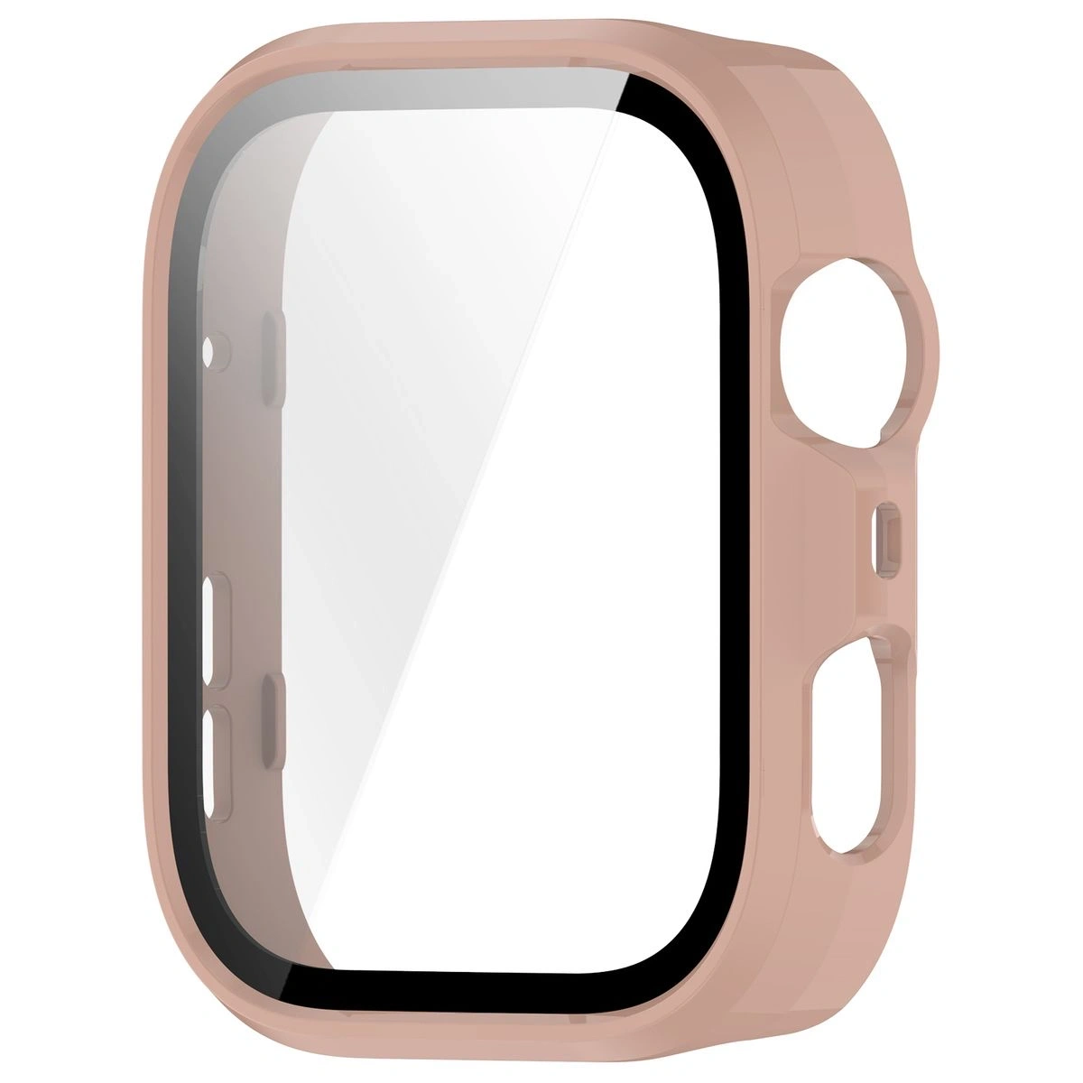 Kryt Bizon Case+Glass Watch Huawei Watch Fit 4 Pro pink