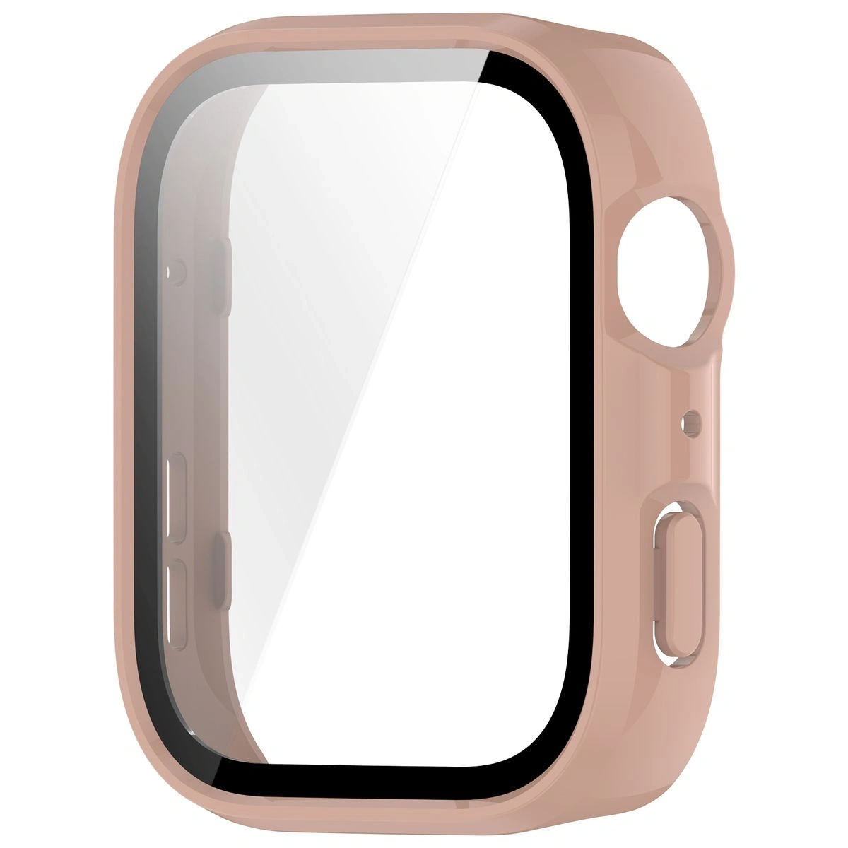 Kryt Bizon Case+Glass Watch Huawei Watch Fit 4 pink