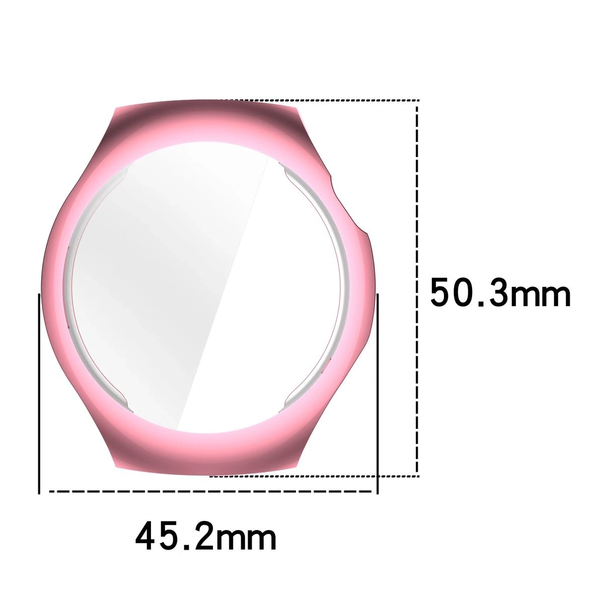 Kryt Bizon Case Watch Felipe Huawei Watch 5 42mm pink