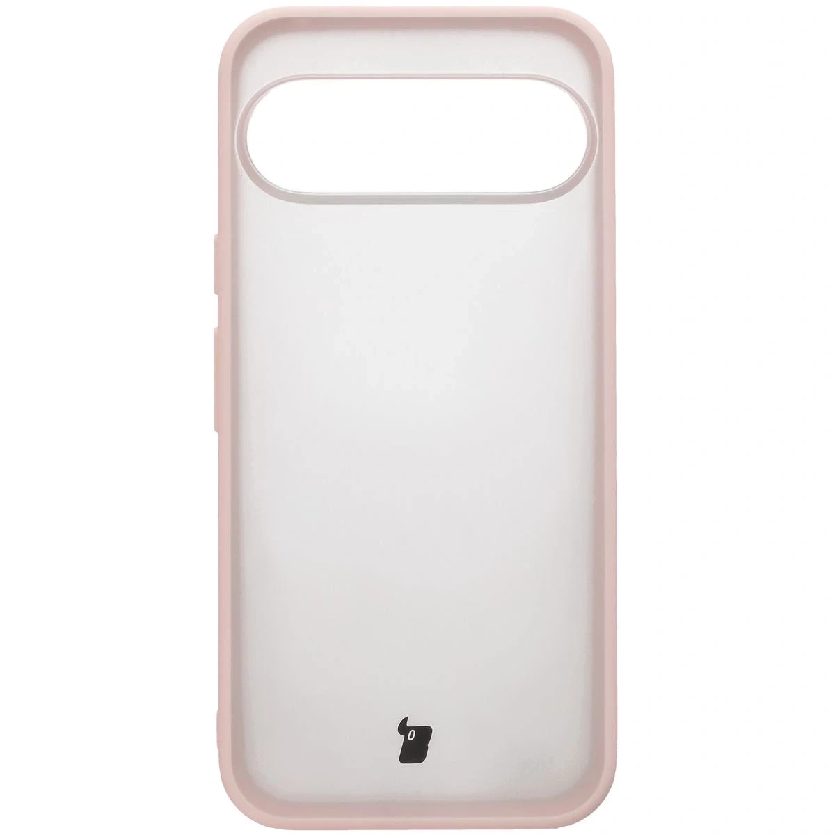 Kryt Bizon Case Angelo Google Pixel 10 Pro XL semi-transparent with a pink frame