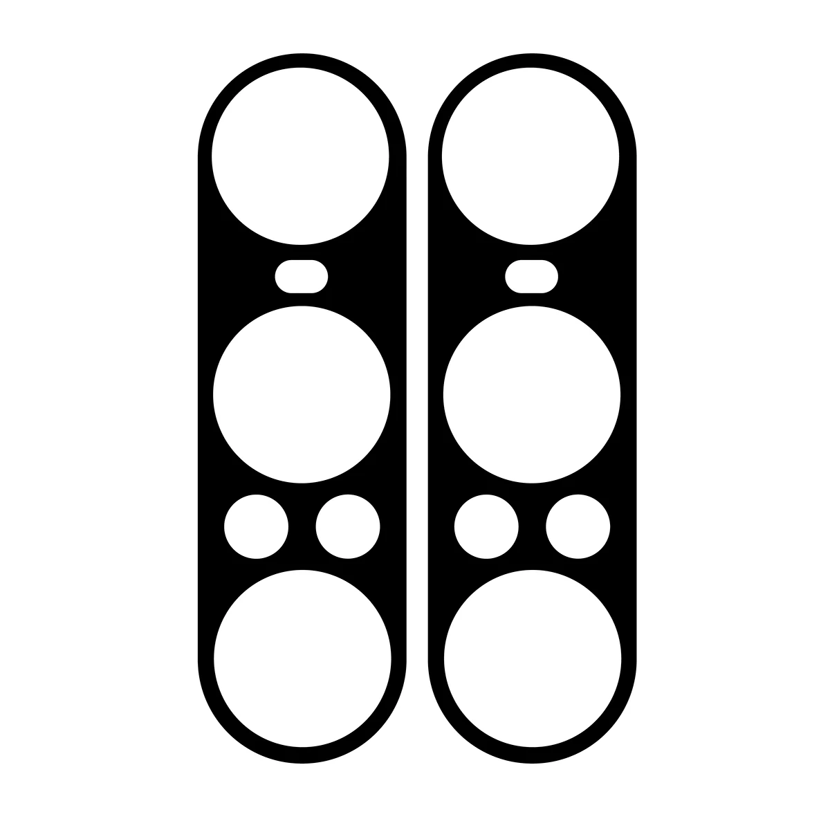 Ochranné sklo Bizon Glass Lens Xperia 1 VII [2 PACK]