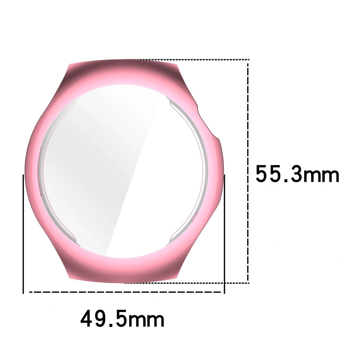 Kryt Bizon Case Watch Felipe Huawei Watch 5 46mm pink