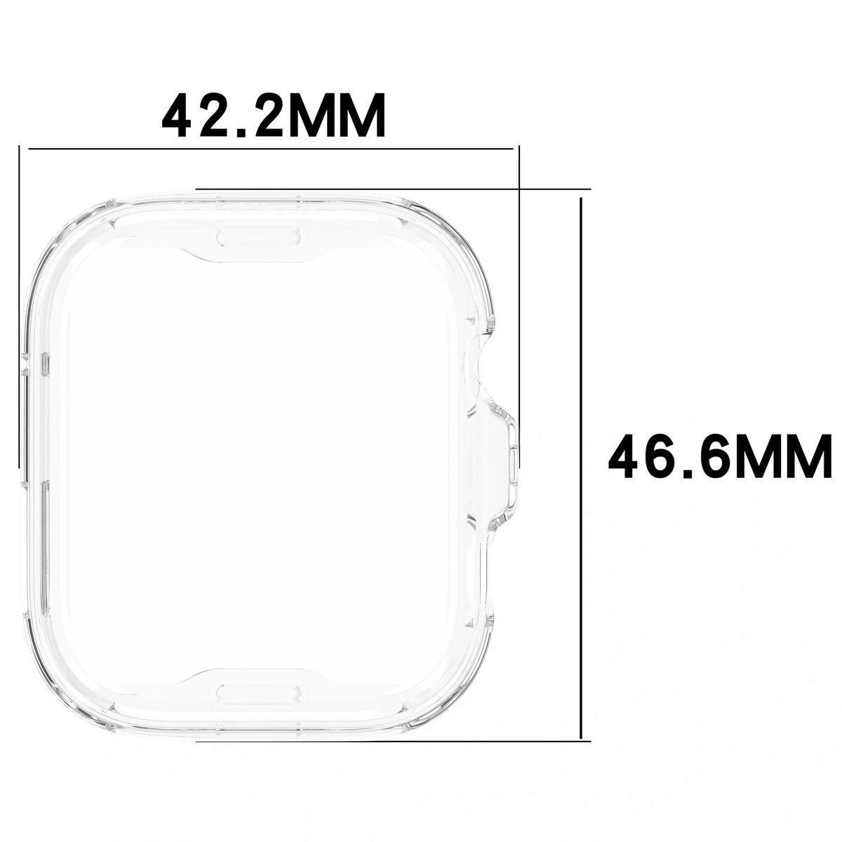 Kryt Bizon Case Watch Felipe Huawei Watch Fit 4 Pro clear