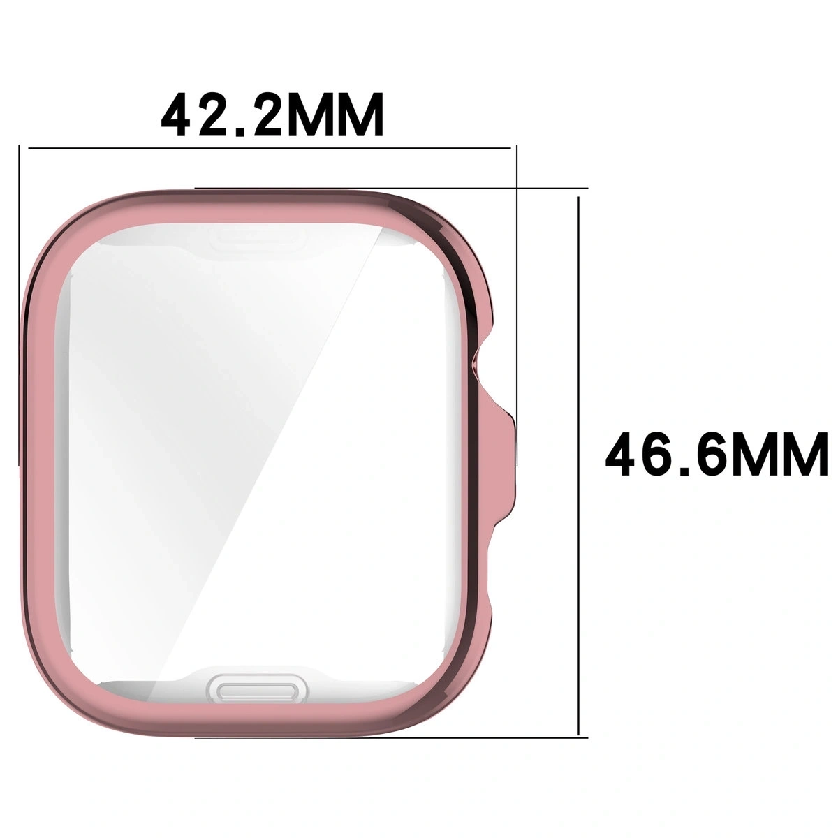 Kryt Bizon Case Watch Felipe Huawei Watch Fit 4 Pro pink