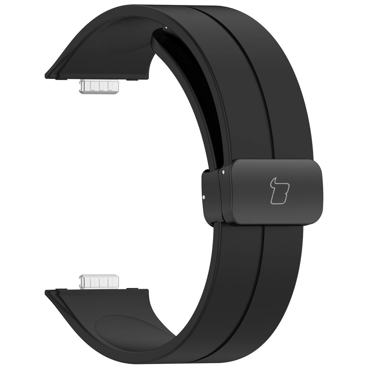 Kryt Bizon Strap Watch Silicone L Huawei Watch Fit 4 Pro / Fit 4 / Fit 3 black