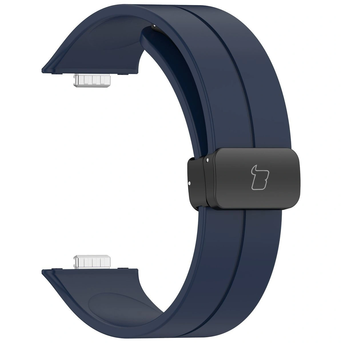 Kryt Bizon Strap Watch Silicone L Huawei Watch Fit 4 Pro / Fit 4 / Fit 3 navy blue