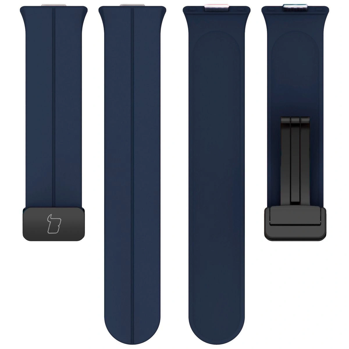 Kryt Bizon Strap Watch Silicone L Huawei Watch Fit 4 Pro / Fit 4 / Fit 3 navy blue