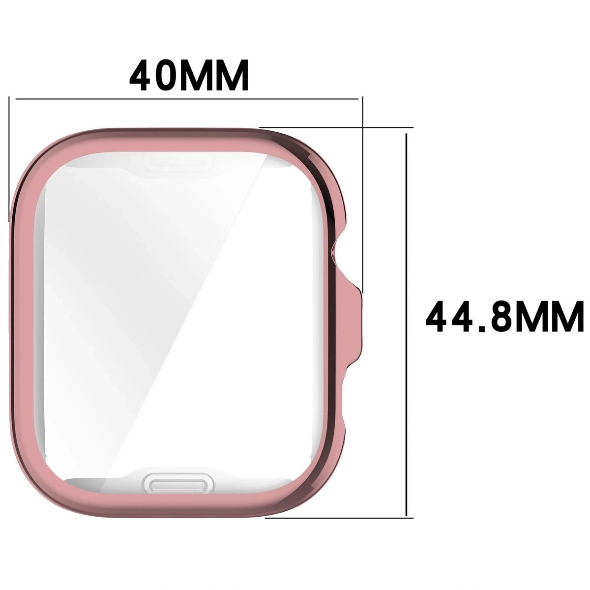 Kryt Bizon Case Watch Felipe Huawei Watch Fit 4 pink