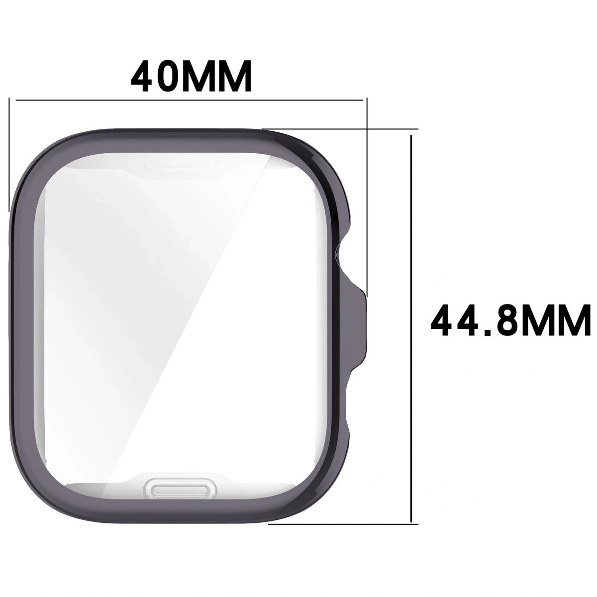 Kryt Bizon Case Watch Felipe Huawei Watch Fit 4 gray