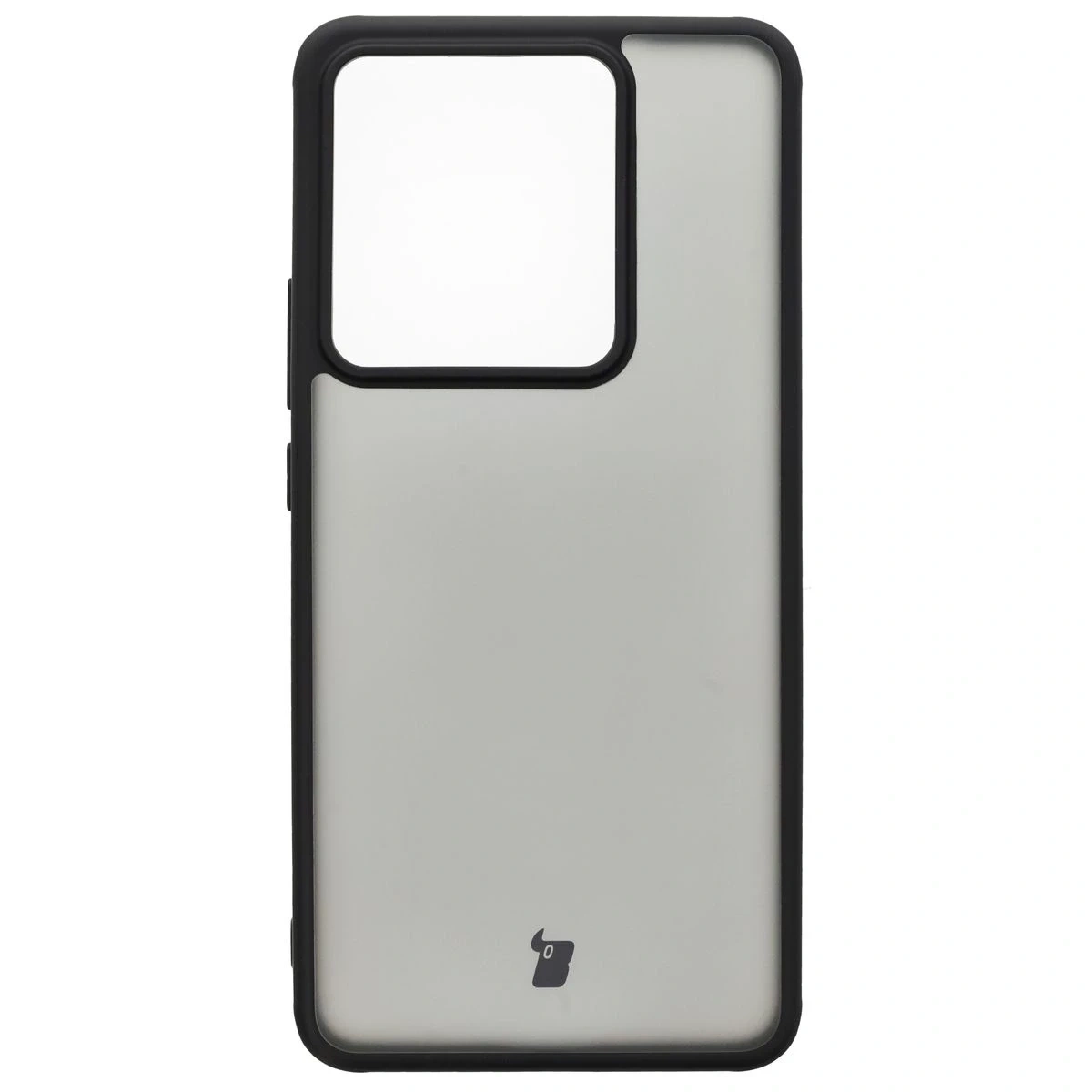 Kryt Bizon Case Angelo Realme GT 7 / 7T smoked with a black frame