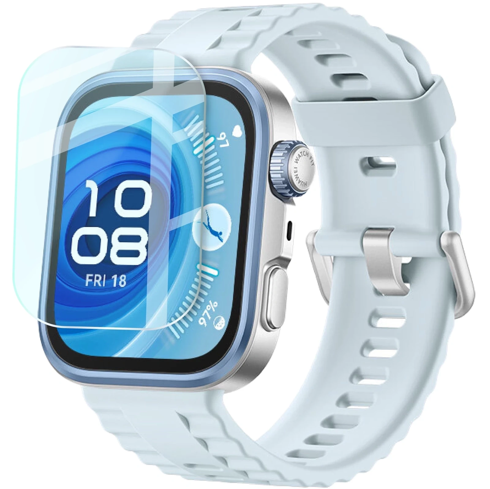 Ochranné sklo Bizon Glass Watch Clear Huawei Watch Fit 4 Pro
