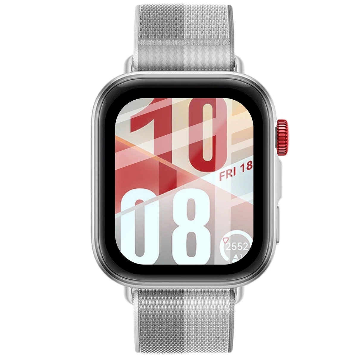 Ochranné sklo Bizon Glass Watch Edge Hybrid Huawei Watch Fit 4 black