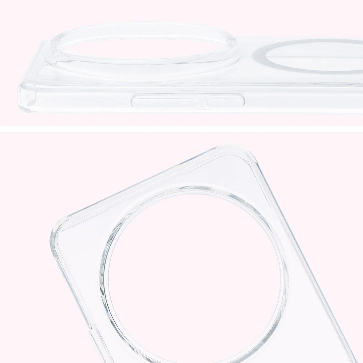 Kryt Bizon Case CrystalO Magnetic Xiaomi 15 Ultra clear