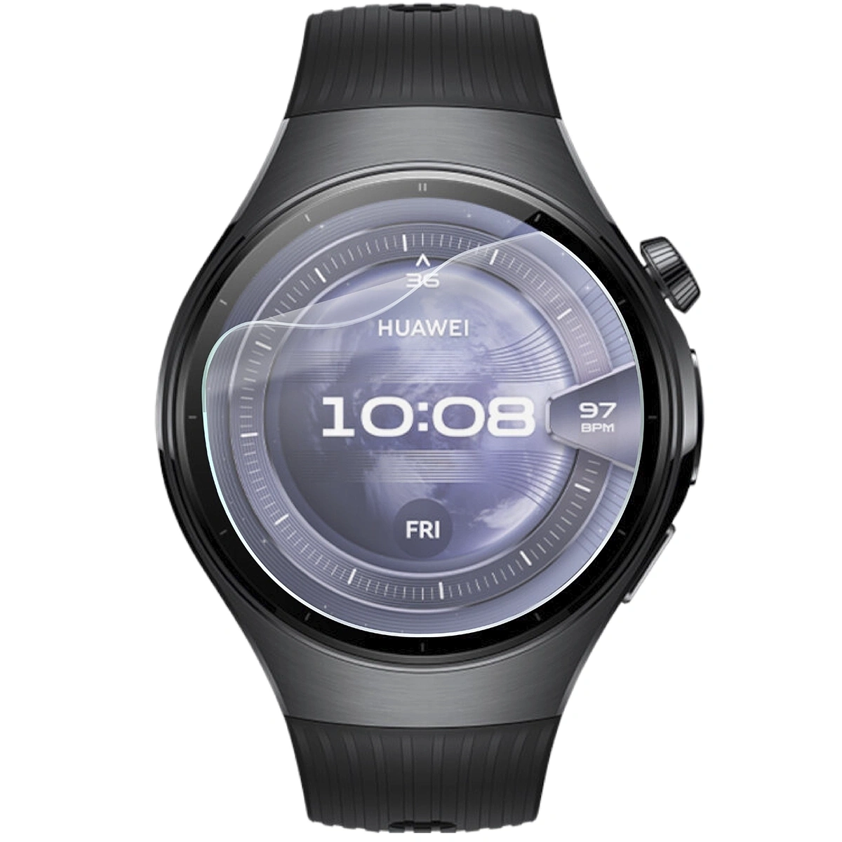 Ochranné sklo Bizon Glass Watch Hydrogel Huawei Watch 5 46mm [2 PACK]