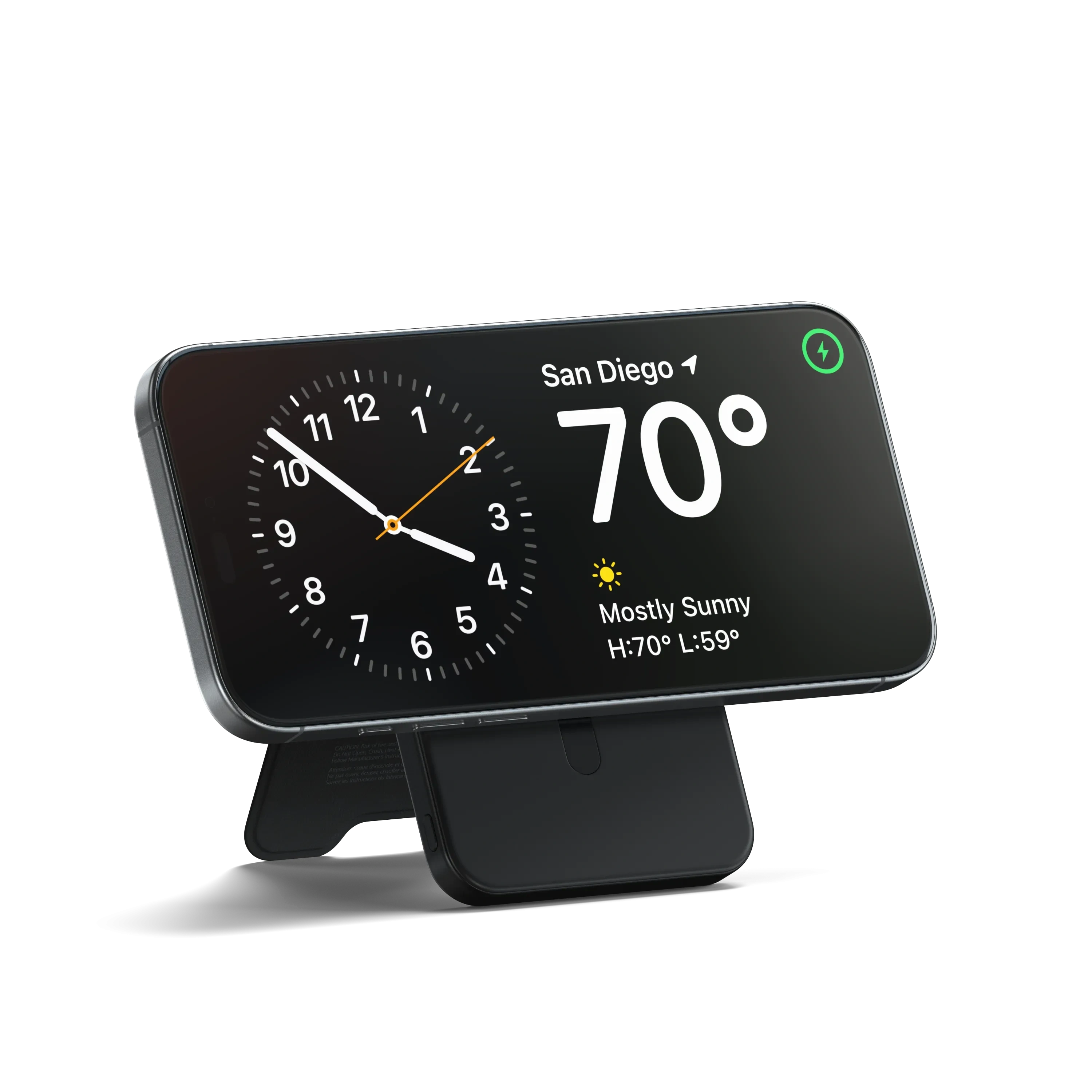 Satechi OntheGo Magnetic Powerbank 5000mAh MagSafe Qi2 (black)