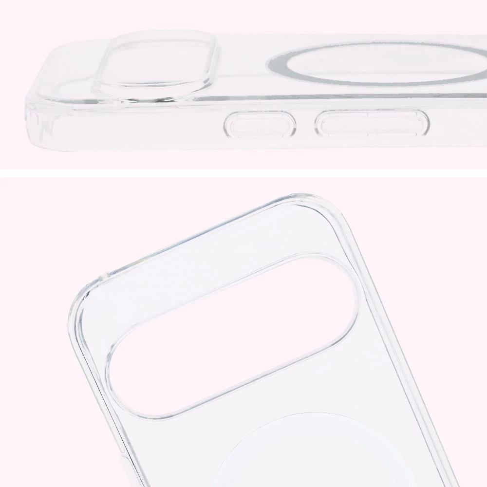 Kryt Bizon Case CrystalO Magnetic Google Pixel 10 Pro XL clear