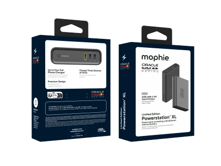 Mophie Powerstation Pro 20K Red Bull Racing 20000mAh Power Bank + USB-C / USB-C Cable 20cm