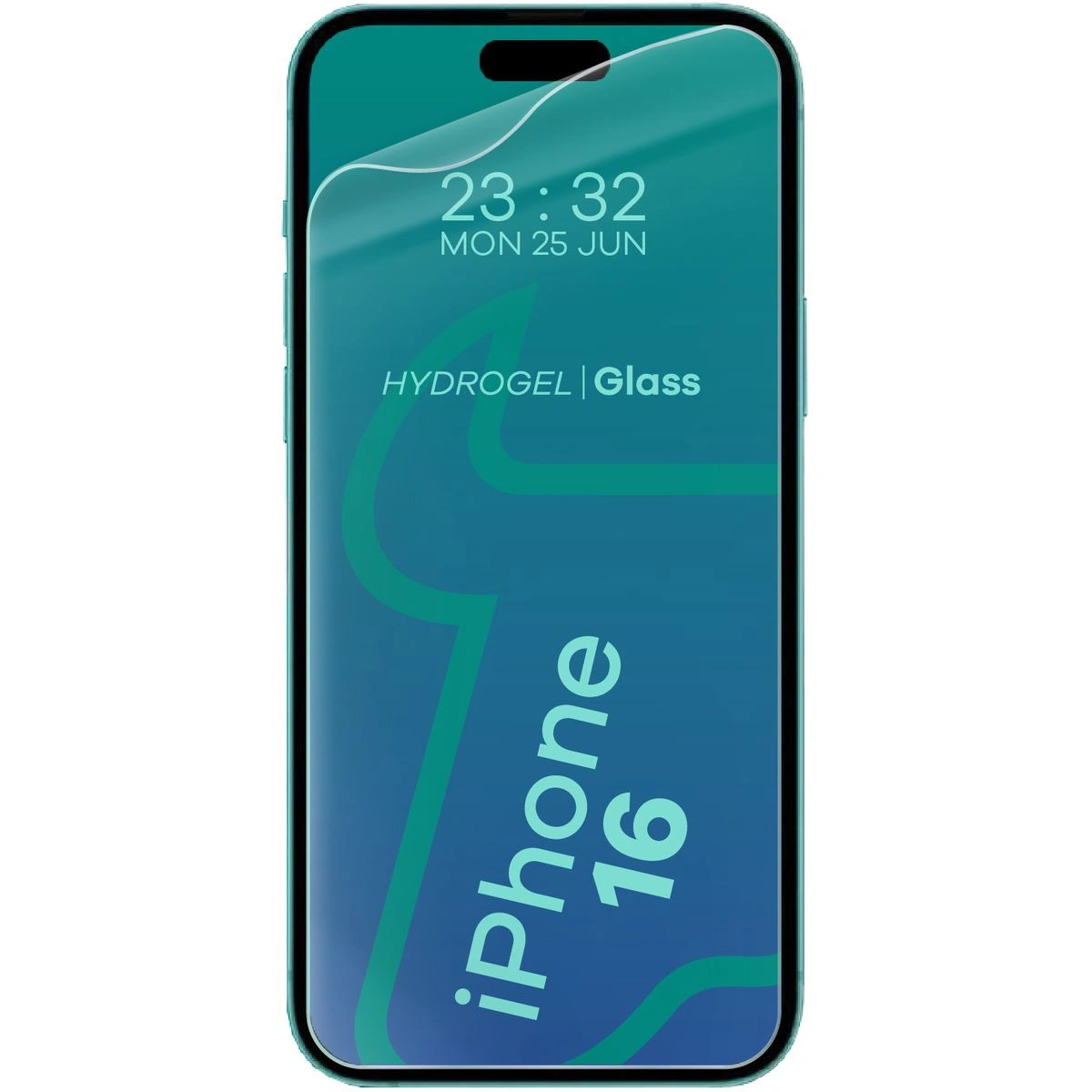 Ochranné sklo Bizon Glass Hydrogel Front Apple iPhone 15 / 15 Pro / 16  [2 PACK]