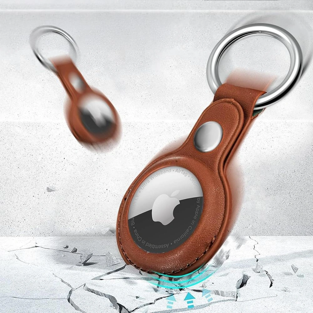 Kryt Tech-Protect NaturalFit Apple AirTag 1 / 2 Brown