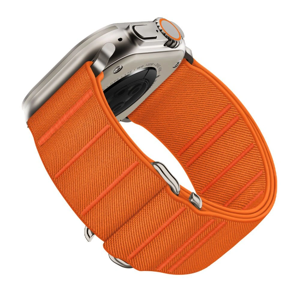 Tech-Protect Nylon Slip Apple Watch 6/7/8/9/10/SE / Ultra 1 / 2 44/45/46/49mm Orange