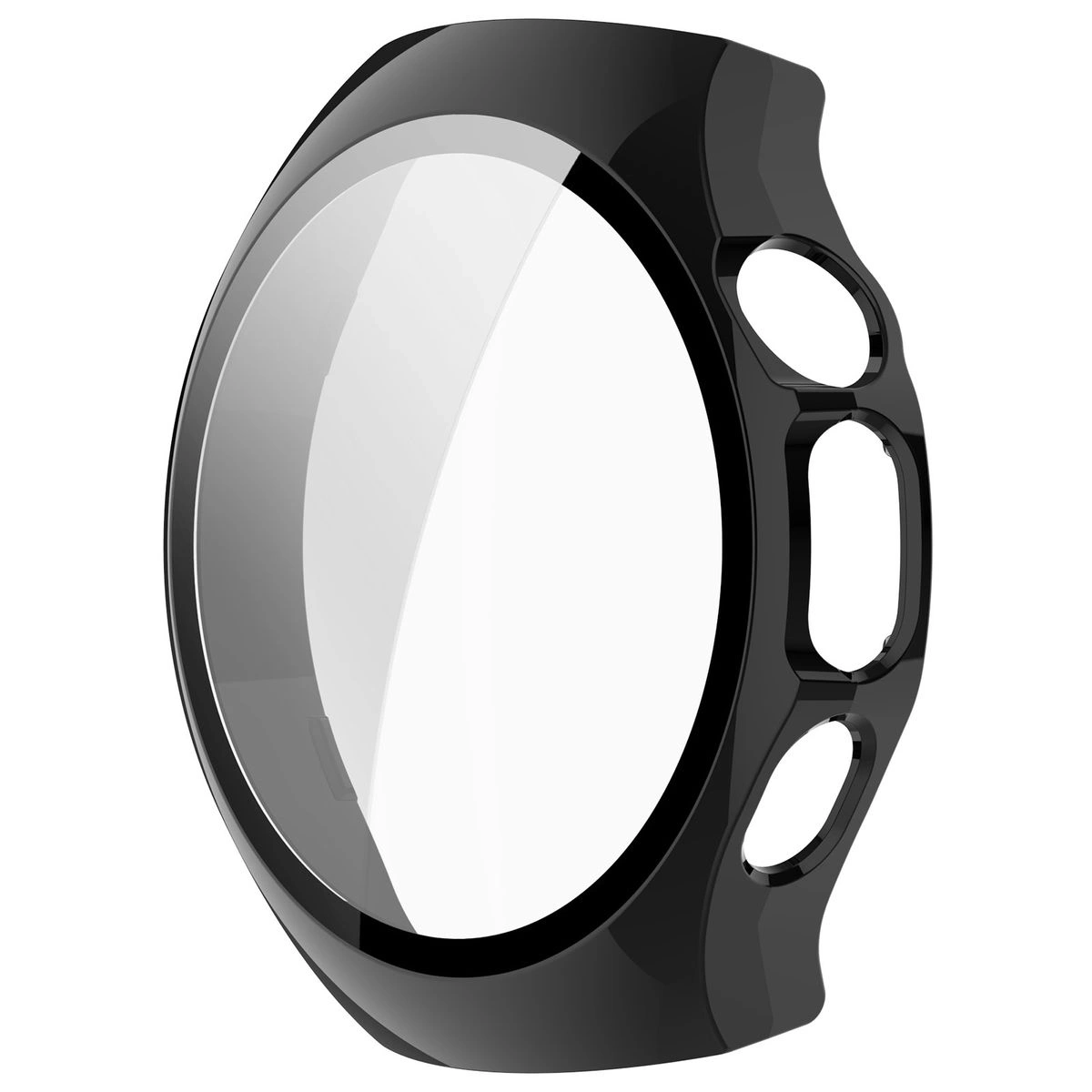 Kryt Bizon Case+Glass Watch Huawei Watch 5 42mm black
