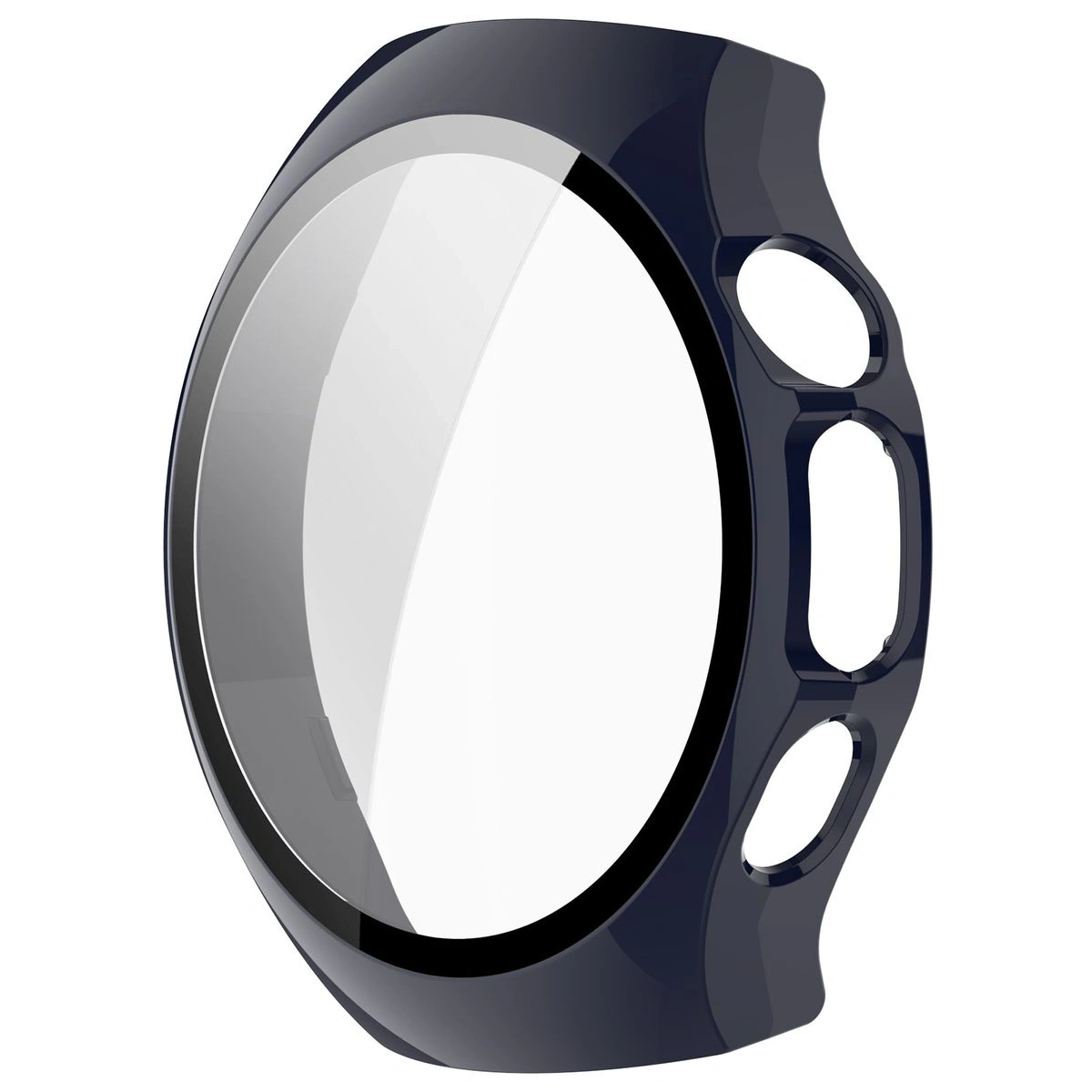 Kryt Bizon Case+Glass Watch Huawei Watch 5 46mm blue