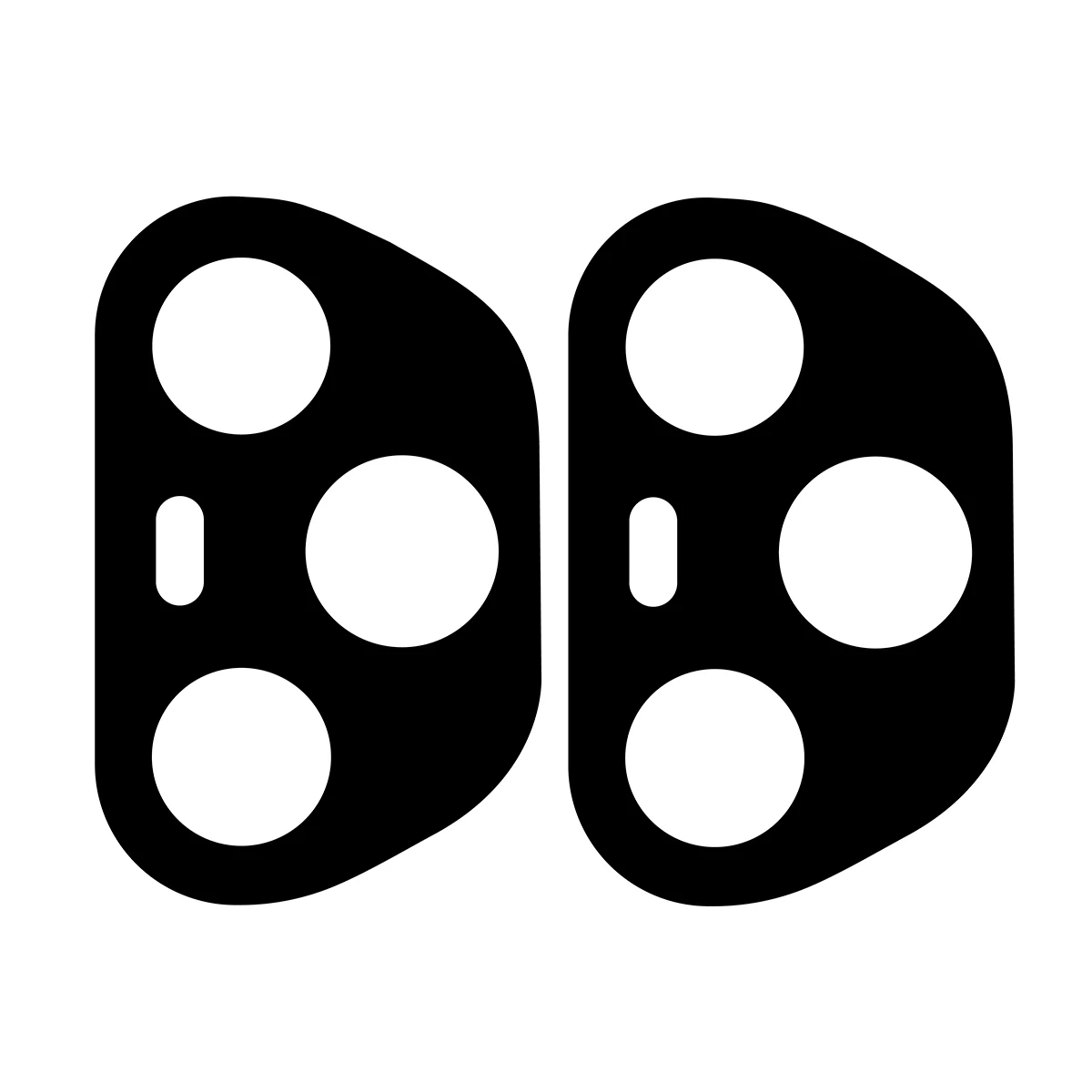 Ochranné sklo Bizon Glass Lens Honor 400 Pro 5G [2 PACK]