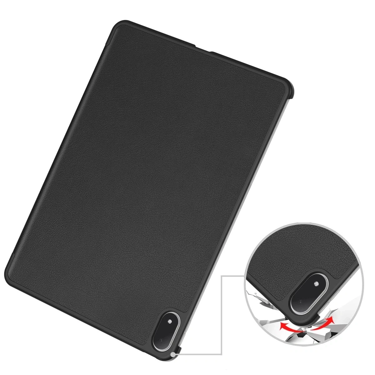 Kryt Bizon Case Tab Croc OnePlus Pad 3 / 2 Pro / OPPO Pad 4 / 4 Pro black